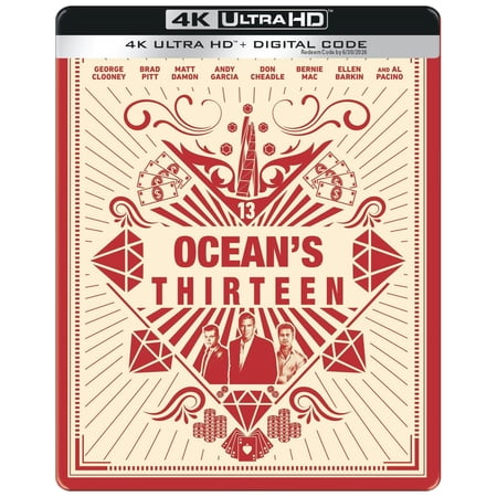 Ocean's Thirteen (Limited Edition 4K Steelbook) [UHD]