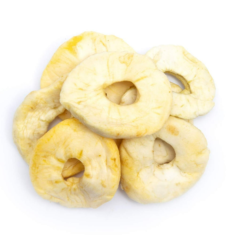 Dried Apple Rings, No Sugar Added, Bulk 25 Pound Wholesale Savings