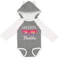 thumbnail image 3 of Inktastic Sarasota Florida Summer Trip Girls Long Sleeve Baby Bodysuit, 3 of 5
