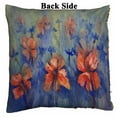 thumbnail image 2 of PKQWTM Poppies And Cornflowers In The Rain Summer Field Reversible Mermaid Cushion Cover Home Decor Sequin Pillow Case Size 16x16 inches, 2 of 2