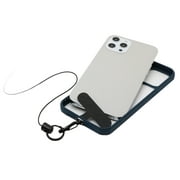 KEY-BAK Retractable Anti-Theft Phone Tether with Carabiner & Universal Smartphone Connection- Clear