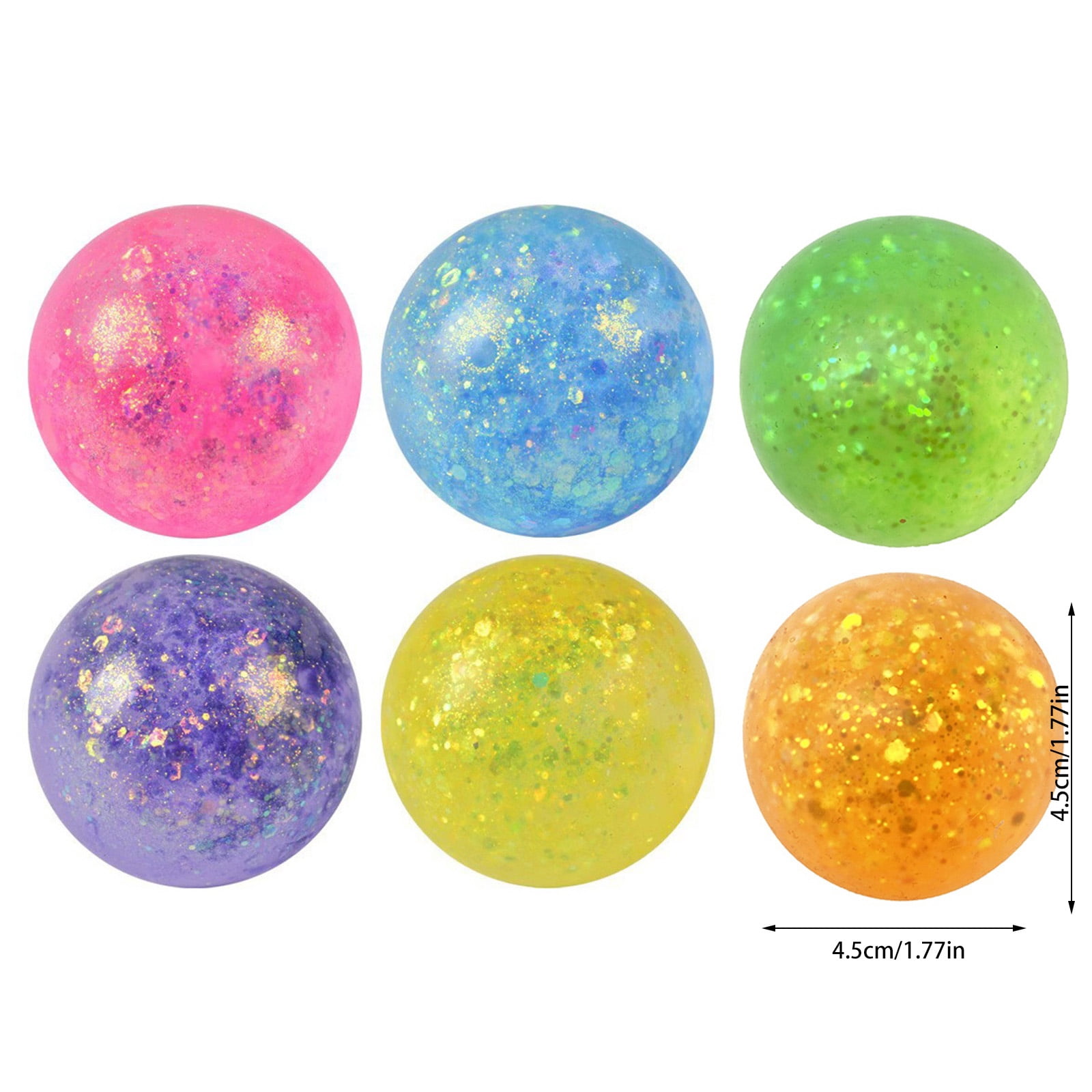 Sugar Ball Squishy Balls, Sugar Ball Squeeze Balls, Sugar Ball Stress Balls, Sugar Filled Maltose Squeeze Ball Sensory Fidget Stress Relief , Squishies Party Favors Easter Basket Stuffers, Orange