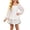 70White120, variant on WERYOUNG Halloween Girls Dresses Long Sleeve Square Collar Solid Color Back To School Dresses For Girls Kids Trendy Sundress 5-6 Years