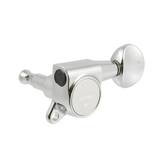 NEW - Gotoh SG381-05 6-In-Line Mini Tuning Keys, 16:1 - CHROME