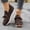 Brown, variant on YOUYEDIAN Orthopedic Shoes for Women Arch Support Work Shoes Lightweight Non Slip Slip on Work Shoes Mesh Stretch Comfortable 2026 New Orthopedic Shoes (Brown)