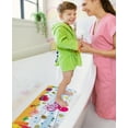 thumbnail image 5 of OTHWAY Octopus Baby Bath Mat for Tub for Kids, 40x16 Inch Cartoon Extra Long Non-Slip Shower Mat with Suction Cups, Drain Holes & Machine Washable - Baby Shower Gift, 5 of 9
