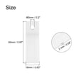 thumbnail image 2 of Uxcell Anti-slip Drawer Stops, 30 Pcs 1.97" Plastic Drawer Stopper, Dresser Drawer Stopper with Screws for Furniture, 2 of 6