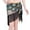 ZA—Blue—Skirt, variant on Sequin Skirt for Women Glitter Mermaid Mini Skirts Sparkly Belly Dance Hip Scarf Music Party Rave Wrap Skirt