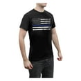 thumbnail image 3 of Rothco Thin Blue Line T-Shirt - Black, 2X-Large, 3 of 6