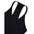 thumbnail image 6 of Workout Tops for Women Racerback Basic Tank Summer Camisole V Neck Slim Fit Ribbed Sleeveless Black S, 6 of 10