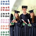 thumbnail image 1 of Etiquetas Colgantes de Graduación, Juego de Decoraciones Coloridas para Fiestas, Etiquetas Colgantes de Papel, Decoración Del Hogar Fácil de Instalar, Opciones Multicolor, Perfectas para Regalos de G, 1 of 6