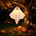 thumbnail image 5 of ShengapQ Glowing Ghost Hanging Ghost Lamp Pendant Halloween Decoration, Spooky Outdoor Decor, Weather-Resistant Yard Prop, Creepy Atmosphere Enhancer, Halloween Lighting, 5 of 9