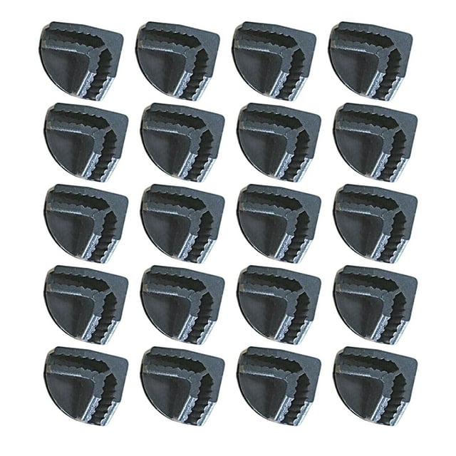 Juego de 20 conectores de cubo de alambre, piezas de repuesto, cubos de almacenamiento de alambre para almacenamiento Ángulo negro