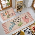 thumbnail image 5 of asddcavvf Easter Themed 2 Piece Rug Set Easy To Clean for Home Decoration Oversized Knitted Blanket, 5 of 5