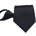 thumbnail image 1 of Male Soft Polyester Silk Necktie Polyester silk Men Business Wedding Ties Stripes Dots Pattern Neck Ties, 1 of 8