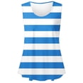 thumbnail image 5 of LYXSSBYX Tank Tops for Women Clearance Women's Fashion Solid Round-Neck Loose Sleeveless T-shirt Pullover Tops, 5 of 5