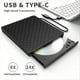 thumbnail image 2 of Unidad Grabadora de CD/DVD Externa Multifuncional Negra con Ranuras SD/TF y USB 3.0 Unidad Óptica para PC Portátil, 2 of 5