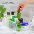 thumbnail image 5 of Crystalia 2 Pcs Clear Refrigerator Organizer Storage Bins, Plastic Stackable Fridge and Freezer Organization Drawers, Small Food, Can, Drink, Vertical Clear Plastic Organizer for Countertop-Cabinet, 5 of 7