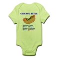 thumbnail image 1 of CafePress - Chicago Style Hotdog Body Suit - Baby Light Bodysuit, 1 of 1