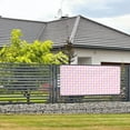 thumbnail image 3 of Pofeuu Heart Buffalo Plaid Print Colorful Yard Festival Banner Sign Party Outdoor & Indoor Party Decoration Banne Festival Yard Sign-Small, 3 of 8
