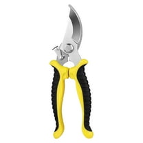 JINZJ Garden Scissors Garden Shears For Cutting Flowers Trimming Plants (Yellow)