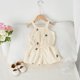 thumbnail image 2 of Conjunto de ropa de verano de estilo coreano para niñas de 0 a 3 años, Top con tirantes y pantalones cortos, traje delicado bordado, trajes para niños pequeños, 2 uds., 2 of 6
