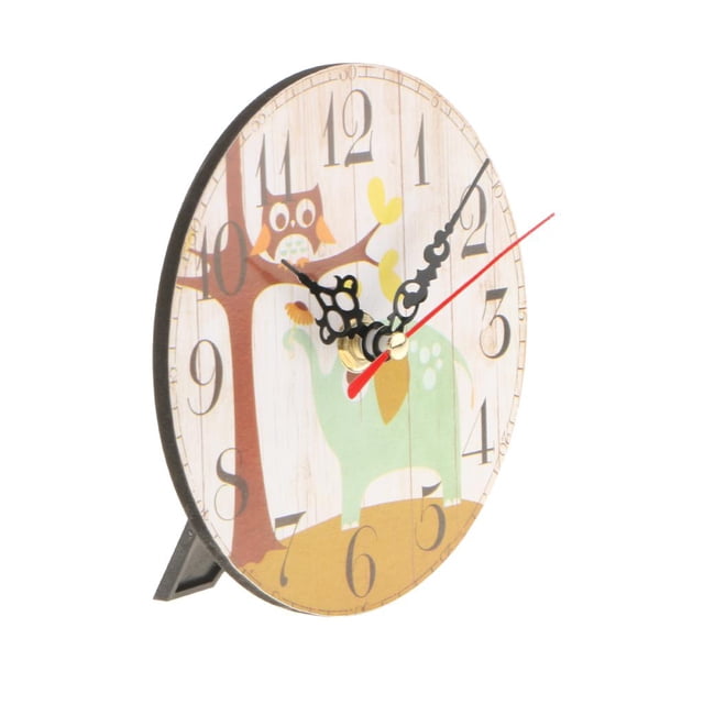 Reloj de mesa vintage, reloj de pared, reloj de cocina para y 6