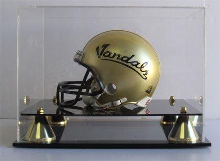 1 2 Scale Mini Helmet Display Case Holder All Sides CLEAR UV 1 2 Scale Mini Helmet Display Case Holder All Sides CLEAR UV
