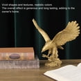 thumbnail image 3 of Eagle Statue Sculpture, Attractive Decorative Resin Eagle Statue Decor Portable  For Home, 3 of 8