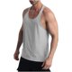 thumbnail image 1 of pstuiky Camisetas sin mangas para hombre, Camiseta deportiva informal de cuello redondo para hombre, de moda, color sólido Tops elegantes para mujer s, 1 of 8