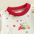 thumbnail image 6 of TOWED22 Infant Baby Boy Fall Clothes Set Funny Print Sweatshirt Pant Outfit Toddler Winter Clothes(Blazer,2-3 Y), 6 of 8