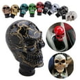 thumbnail image 4 of Universal Skull Head Manual Car Gear Stick Shifter Handle x Knob 1Pc Lever R8H6, 4 of 9