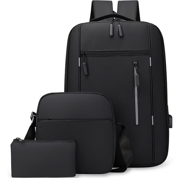 Mochilas Backpack Shendy Vendy Impermeable Puerto Usb Set 3pzs