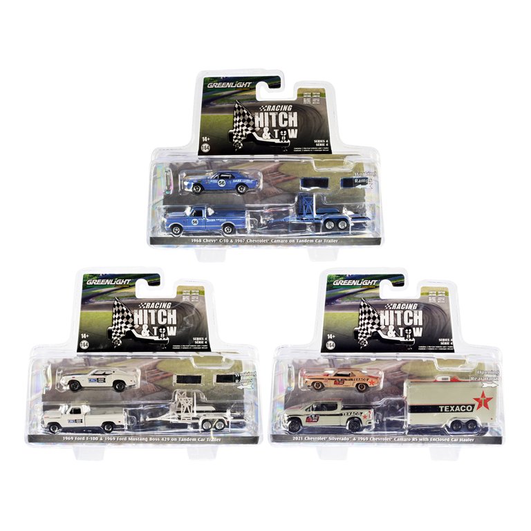 ミニカー Greenlight 1/64 HITCH & TOW 1:64 Hitch & Tow Series 30 - 1970 Harvester Scout with