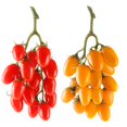 thumbnail image 1 of Artificial Tomato String, 2 Pack Simulation Artificial Lifelike Fake Fruits Vegetable Photography Props Home Kitchen Harvest Decoration (Red & Yellow, 2pcs), 1 of 7