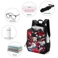 thumbnail image 3 of Comedy Hazbin Hotel Children's Backpack School Bag Multipurpose Daypack Backpack Satchel Oxford Cloth Adjustable Rucksack Boys, 3 of 5