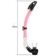 thumbnail image 2 of Snorkel De Buceo De Silicona con Tubo De Respiración De Aire (Color : Rosado) Amonsee No, 2 of 6