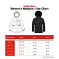 thumbnail image 2 of Rokka&Rolla Women's Winter Coat with Faux Shearling Hood Parka Jacket, 2 of 10