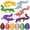 6-piece Set - B, variant on 6PCS 3D Printed Dragon Eggs with Articulated Dragons Inside, Flexible Crystal Dragon Fidget Sensory