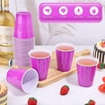 thumbnail image 4 of Artrylin 50Pcs Purple Plastic Cups, 16 oz / 500 ml Plastic Disposable Cups, Reusable Party Supplies (Purple), 4 of 6