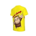 thumbnail image 4 of Curious George Novelty Shirt for Boys 3D Printed T-Shirt Fashion Tees Cool Merch for Kids, 4 of 5