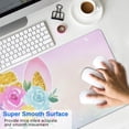 thumbnail image 4 of Long Mouse Pads for Desk,Rainbow Unicorn Pattern Desk Mats on Top Of Desks, Desk Mouse Pad Extra Large with 3mm Non-Slip Base and Stitched Edge for Gaming,Office,Work,Home 31.5"x11.8", 4 of 6