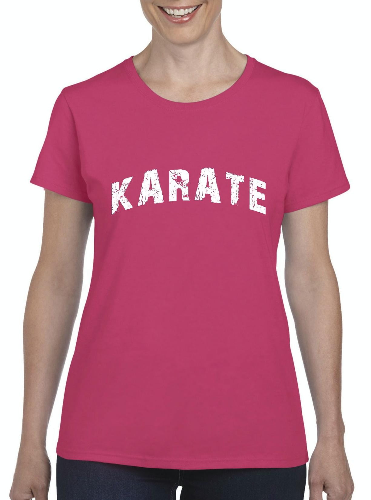 IWPF Womens KARATE Uniform Short Sleeve TShirt