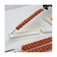 thumbnail image 1 of Single Row Kebab Maker BBQ Meat Skewer Machine Kebab Press Maker Reusable BBQ Skewer Maker Kebab - White, 1 of 7