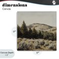 thumbnail image 4 of Stupell Industries Southwestern Cedar Mountain View Canvas Art, 17 x 17, by Petals Prints Design, 4 of 8