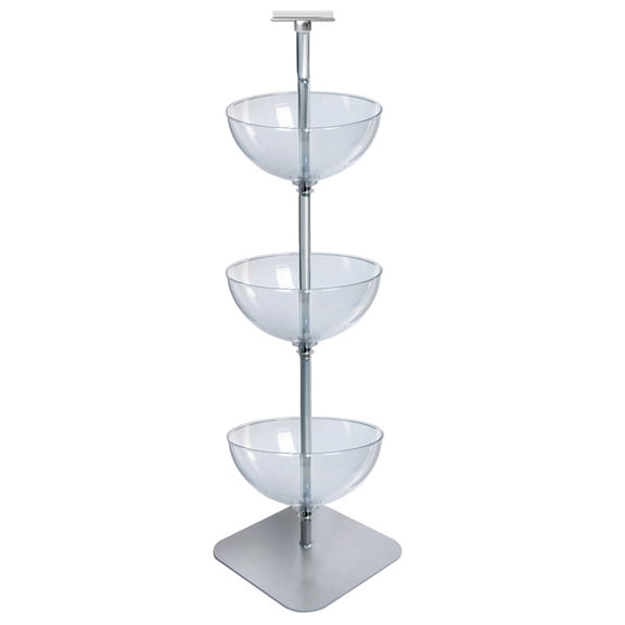 Three-Tiered 16" Bowl Floor Display