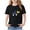 Black, variant on Kids Short Sleeve Crewneck Tee - Cotton Soft Breathable T-Shirt for Toddlers Boys Girls Pink 4-5 Years