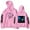 Pink, variant on The Kid LAROI Merch Unisex Oversized Fleece Lined Pullover Hoodie