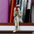 thumbnail image 4 of Resina lectura mujer pulpa estatua abstracto pensador escultura librero ornamento (D) Likrtyny Libre de BPA, 4 of 9