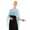 Mint Green, variant on TSSOE Women Chiffon Wedding Bridal Irregular Shawl Cape Bolero Wrap Shrug Evening Party Cover Up Burgundy One Size